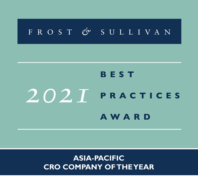 Novotech Awarded 2021 Frost & Sullivan Asia-Pacific CRO Company