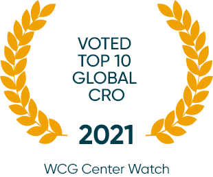 Voted top 10 global cro