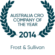2014 Frost & Sullivan Australia CRO Company of the Year